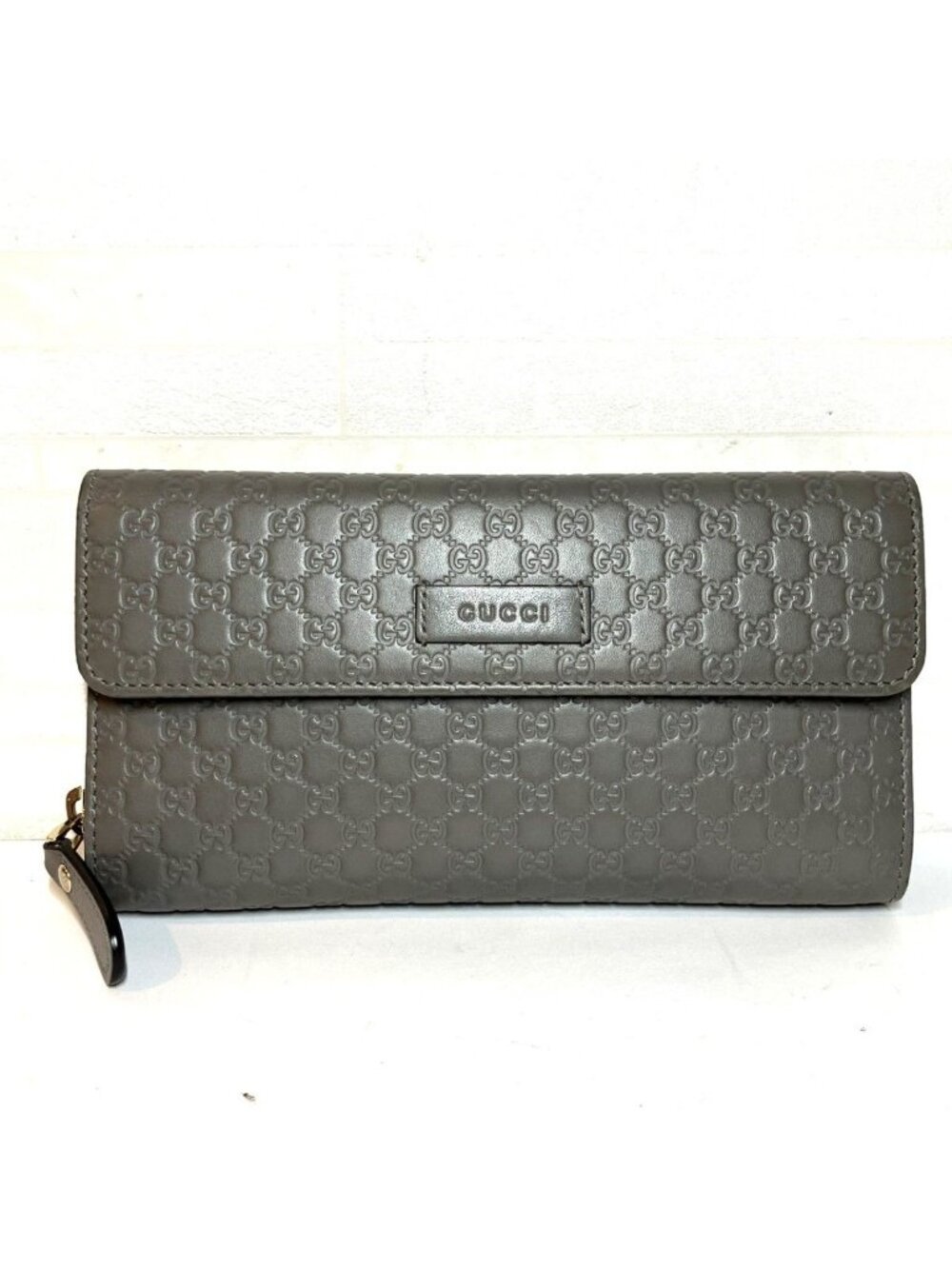 Gucci Micro Guccissima Wallet Leather